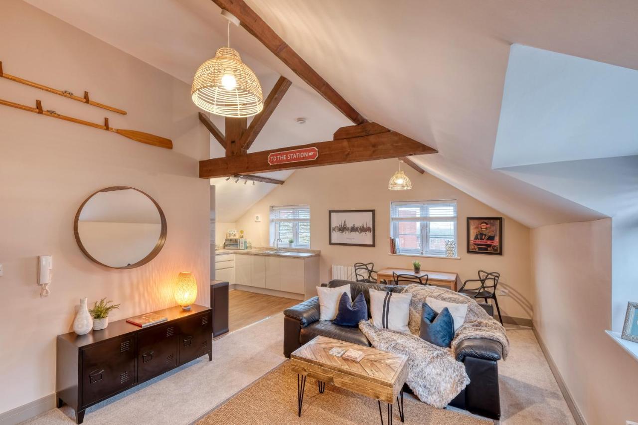 The Station Loft City Centre 1-Bed Apartment Worcester Eksteriør bilde